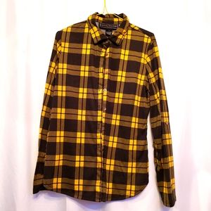 Polly & Esther Plad Top